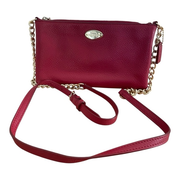 Coach Quinn Chain Crossbody Bag - Picture 1 of 7
